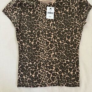 Leopard Print Women's Top